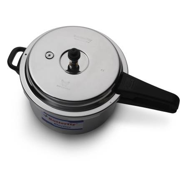 Buy Butterfly Blue Line 7.5 L Induction Bottom Pressure Cooker - Kitchen Appliances | Vasanthandco